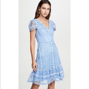 Temperley London Bamboo Lace Mini Dress Size 4